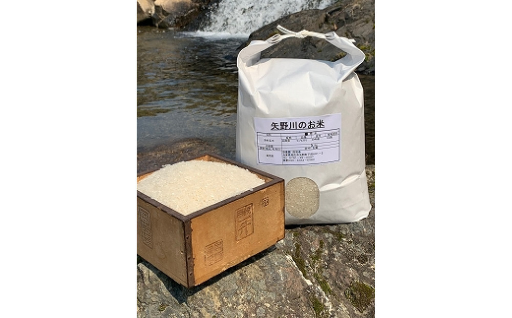 矢野川のお米　ヒノヒカリ精米5kg