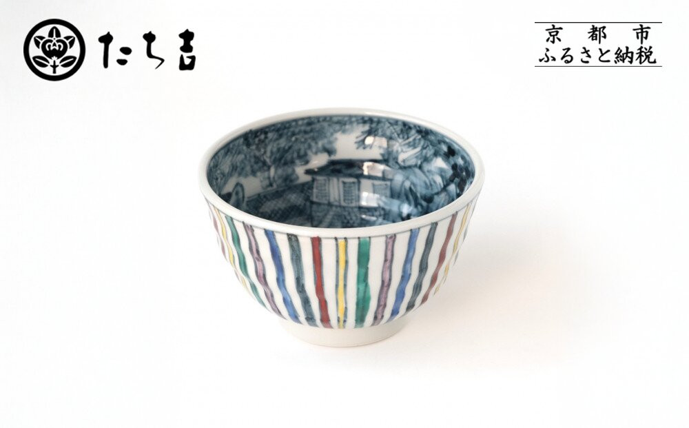 【たち吉】山水彩十草飯茶碗&nbsp;京都&nbsp;茶碗&nbsp;陶芸品&nbsp;人気&nbsp;おすすめ［&nbsp;京焼&nbsp;清水焼&nbsp;焼物&nbsp;軽量&nbsp;お茶碗&nbsp;茶碗&nbsp;工芸品&nbsp;陶芸品&nbsp;国産&nbsp;生活雑貨&nbsp;プレゼント&nbsp;ギフト&nbsp;贈答&nbsp;お取り寄せ&nbsp;通販&nbsp;送料無料&nbsp;ふるさと納税&nbsp;］