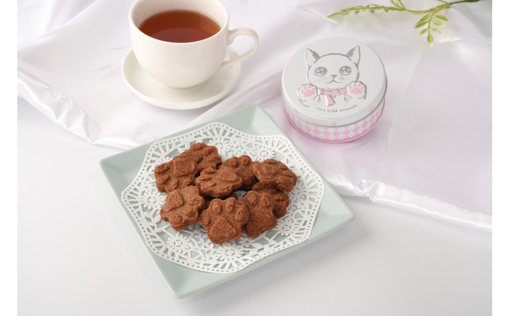 子猫のブランシュ缶クッキー　エスプレッソ