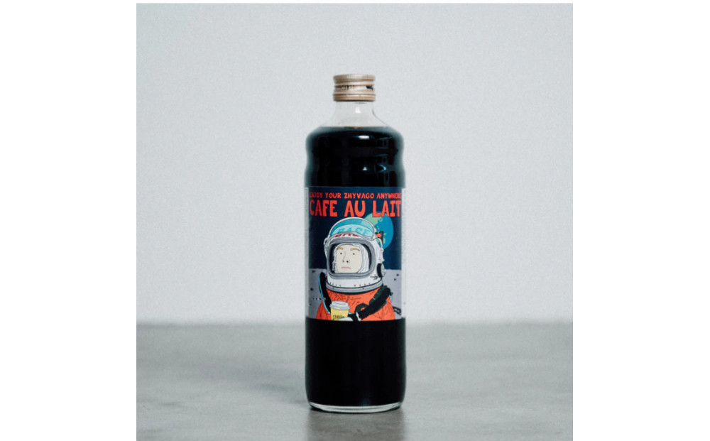 【ZHYVAGO&nbsp;COFFEE&nbsp;ROASTERY】【無糖】自家製カフェオレ・ベース