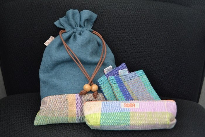 「大空の家」×お楽しみセット&nbsp;(※セット内容はおまかせ)&nbsp;&nbsp;|&nbsp;織物&nbsp;巾着&nbsp;小物入れ&nbsp;奈良県&nbsp;平群町