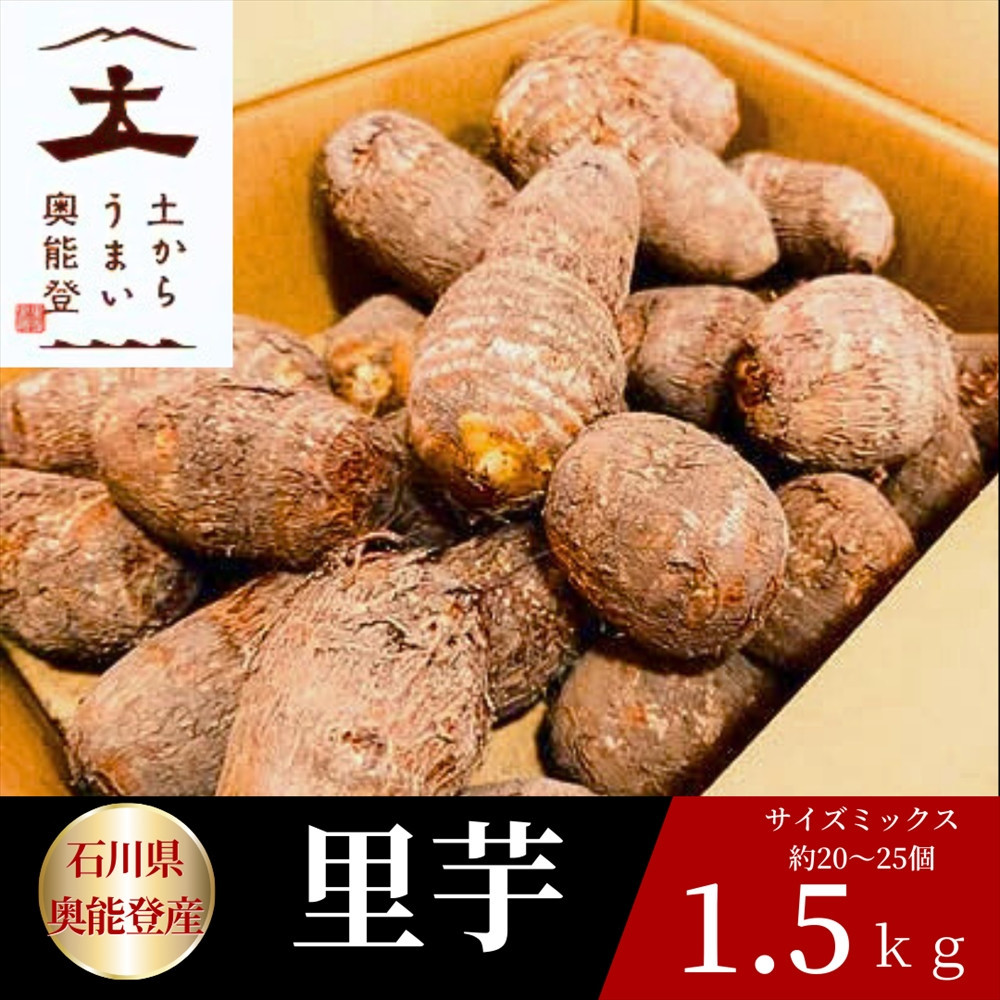 能登町産&nbsp;里芋1.5kg【期間限定】