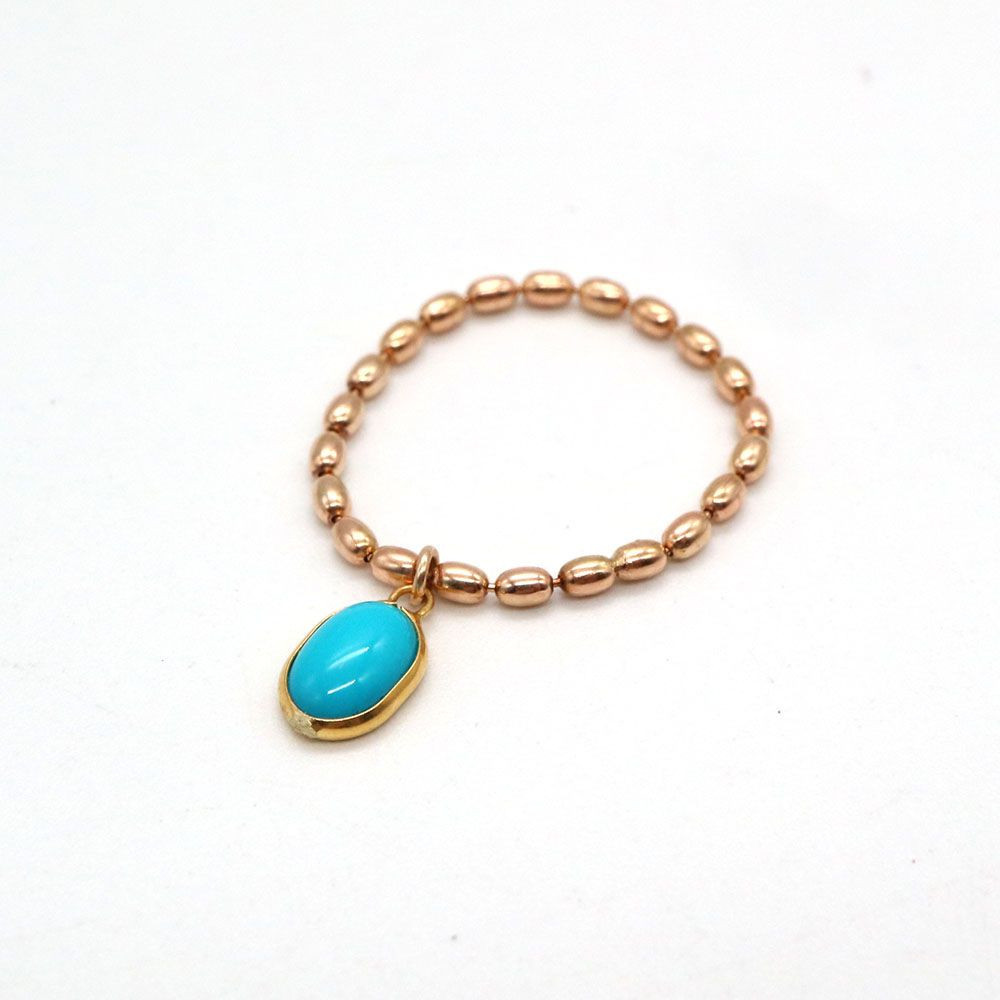 CE-R-3&nbsp;【CERCA】スリーピングビューティーターコイズチェーンリング&nbsp;10K［&nbsp;リング&nbsp;&nbsp;フォーマル&nbsp;アクセサリー&nbsp;人気&nbsp;おすすめ&nbsp;ギフト&nbsp;プレゼント&nbsp;通販&nbsp;送料無料&nbsp;ふるさと納税&nbsp;］