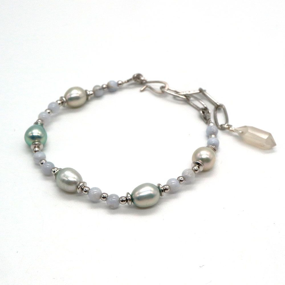 CE-B-2&nbsp;【CERCA】淡水パール＆天然石&nbsp;ブレスレット［&nbsp;パール&nbsp;ブレスレット&nbsp;&nbsp;フォーマル&nbsp;アクセサリー&nbsp;人気&nbsp;おすすめ&nbsp;ギフト&nbsp;プレゼント&nbsp;通販&nbsp;送料無料&nbsp;ふるさと納税&nbsp;］