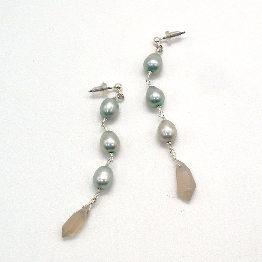 CE-P-1&nbsp;【CERCA】淡水パール＆天然石&nbsp;ピアス［&nbsp;パール&nbsp;ピアス&nbsp;&nbsp;フォーマル&nbsp;アクセサリー&nbsp;人気&nbsp;おすすめ&nbsp;ギフト&nbsp;プレゼント&nbsp;通販&nbsp;送料無料&nbsp;ふるさと納税&nbsp;］