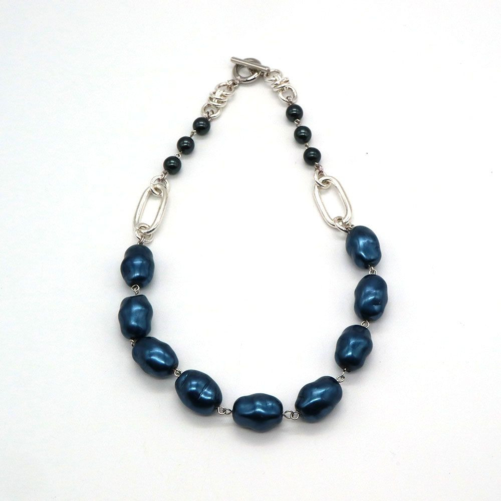 CE-N-10&nbsp;【CERCA】ヴィンテージガラスパール&nbsp;ネックレス［&nbsp;パール&nbsp;ネックレス&nbsp;&nbsp;フォーマル&nbsp;アクセサリー&nbsp;人気&nbsp;おすすめ&nbsp;ギフト&nbsp;プレゼント&nbsp;通販&nbsp;送料無料&nbsp;ふるさと納税&nbsp;］