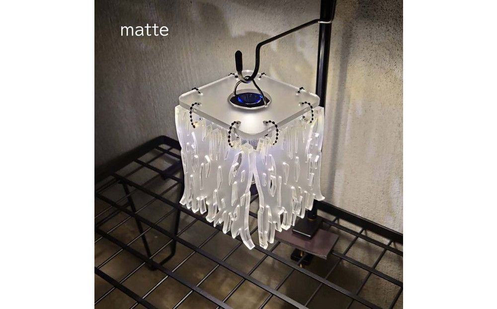 ゴールゼロ用シェード　Shirakaba　白樺　1個　アウトドア・インテリアに　川崎市自社工場一貫生産品【matte】