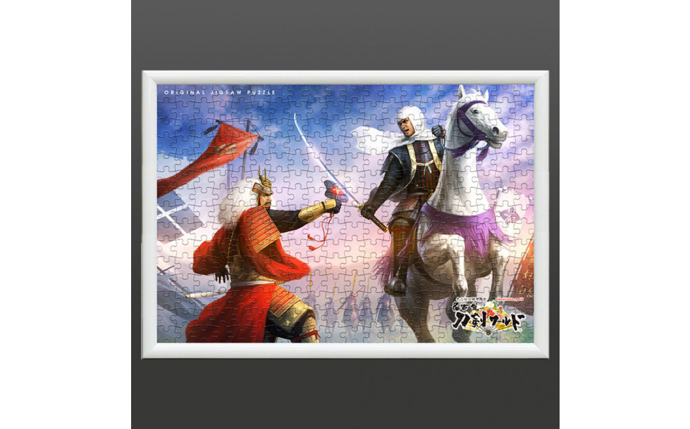 オリジナル【戦国武将ジクソーパズル】龍虎激突-上杉・武田-&nbsp;300ピース／名古屋刀剣博物館