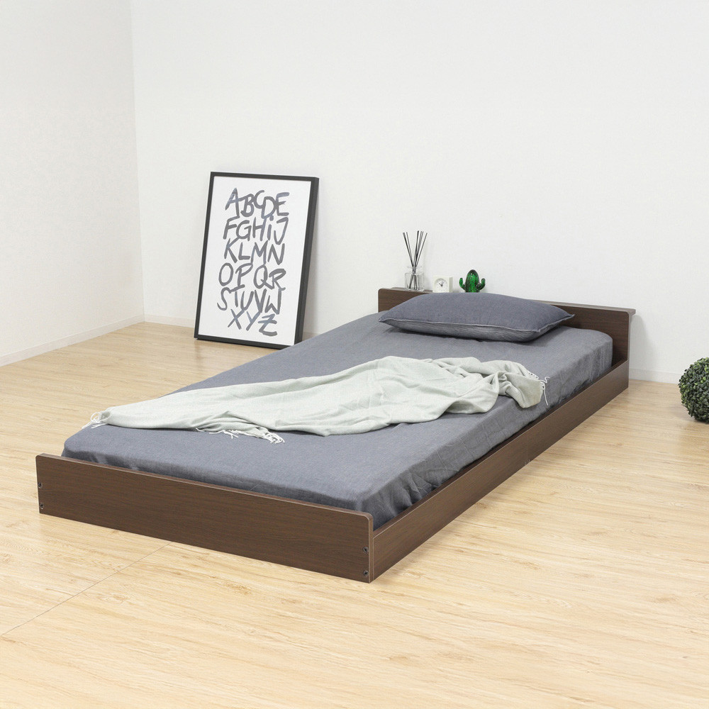 フロアベッド&nbsp;圧縮マットレスセット