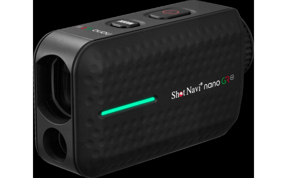 ショットナビ Laser Sniper nano GR+ カラー：ブラック ゴルフグッズ