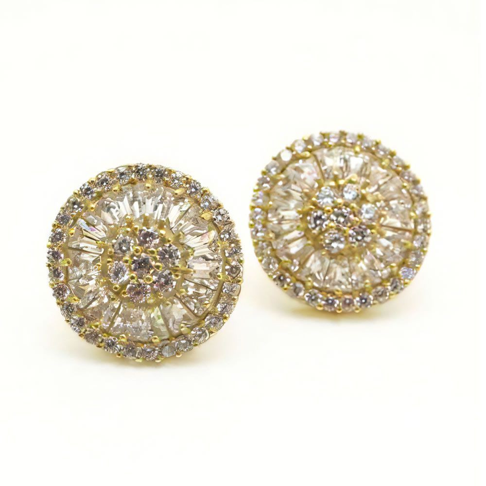 SCA-P10&nbsp;【CERCA】サークルピアスL&nbsp;真鍮