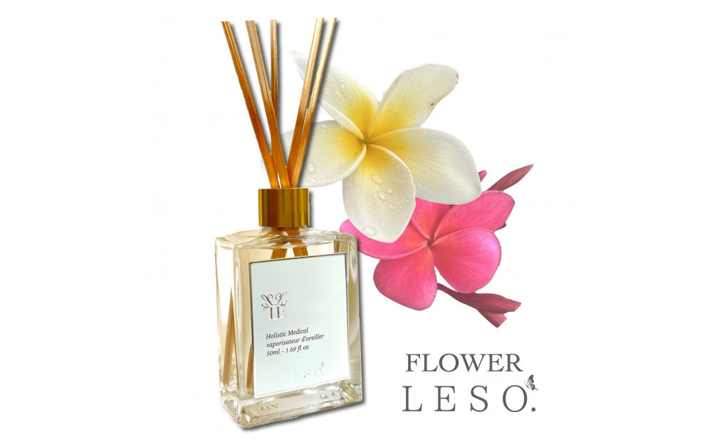 本物の花の香り&nbsp;リード・ディフューザー【プルメリア】