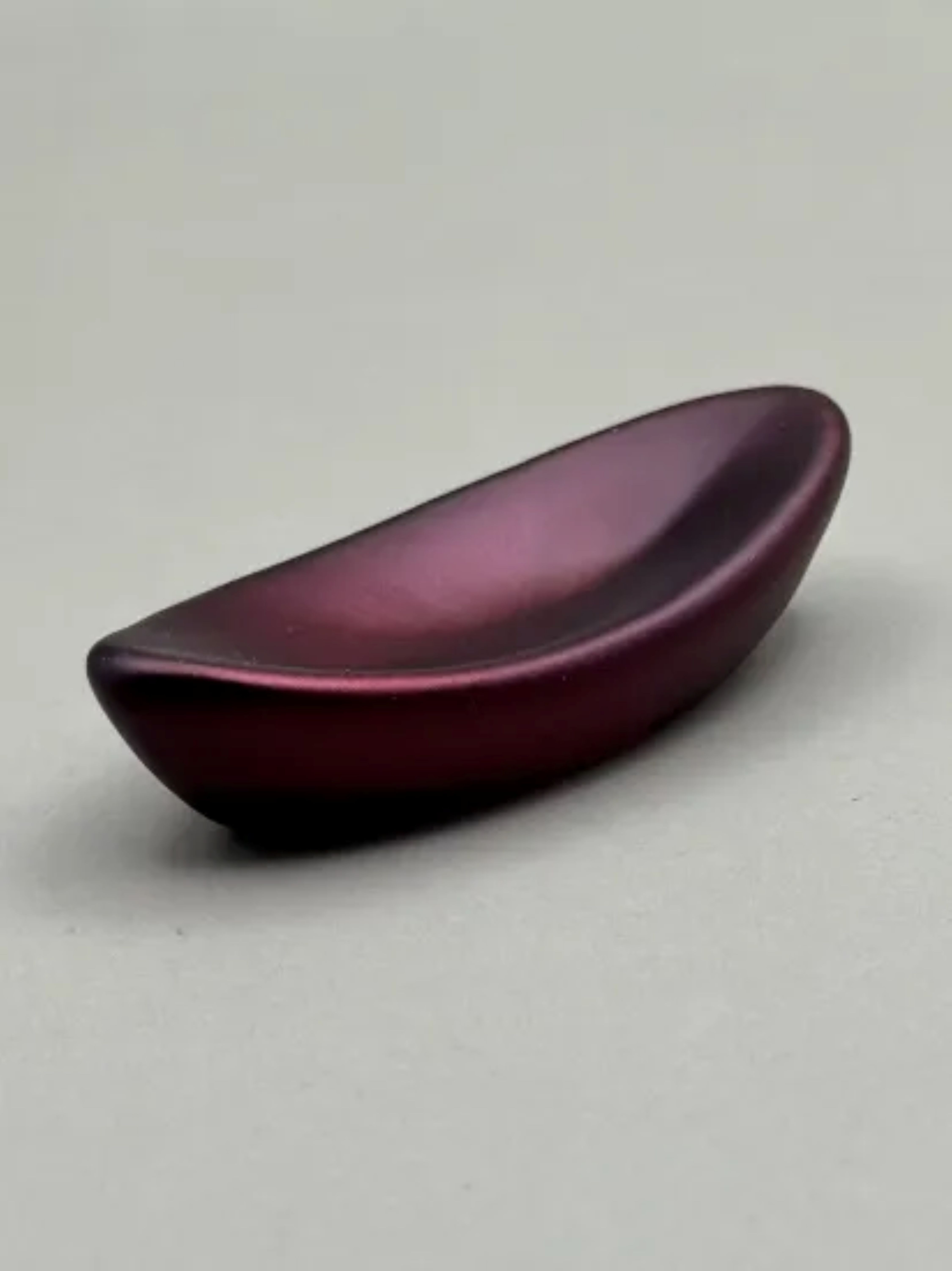 箸置き&nbsp;舟型&nbsp;赤溜［NF223］