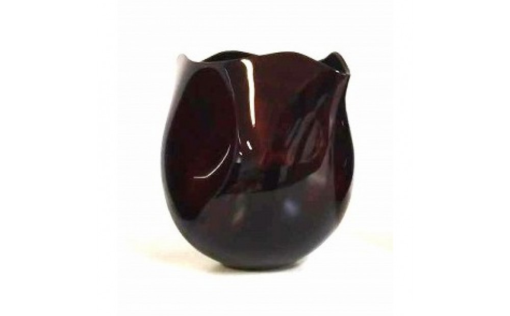 両口酒器「えくぼ」(溜)