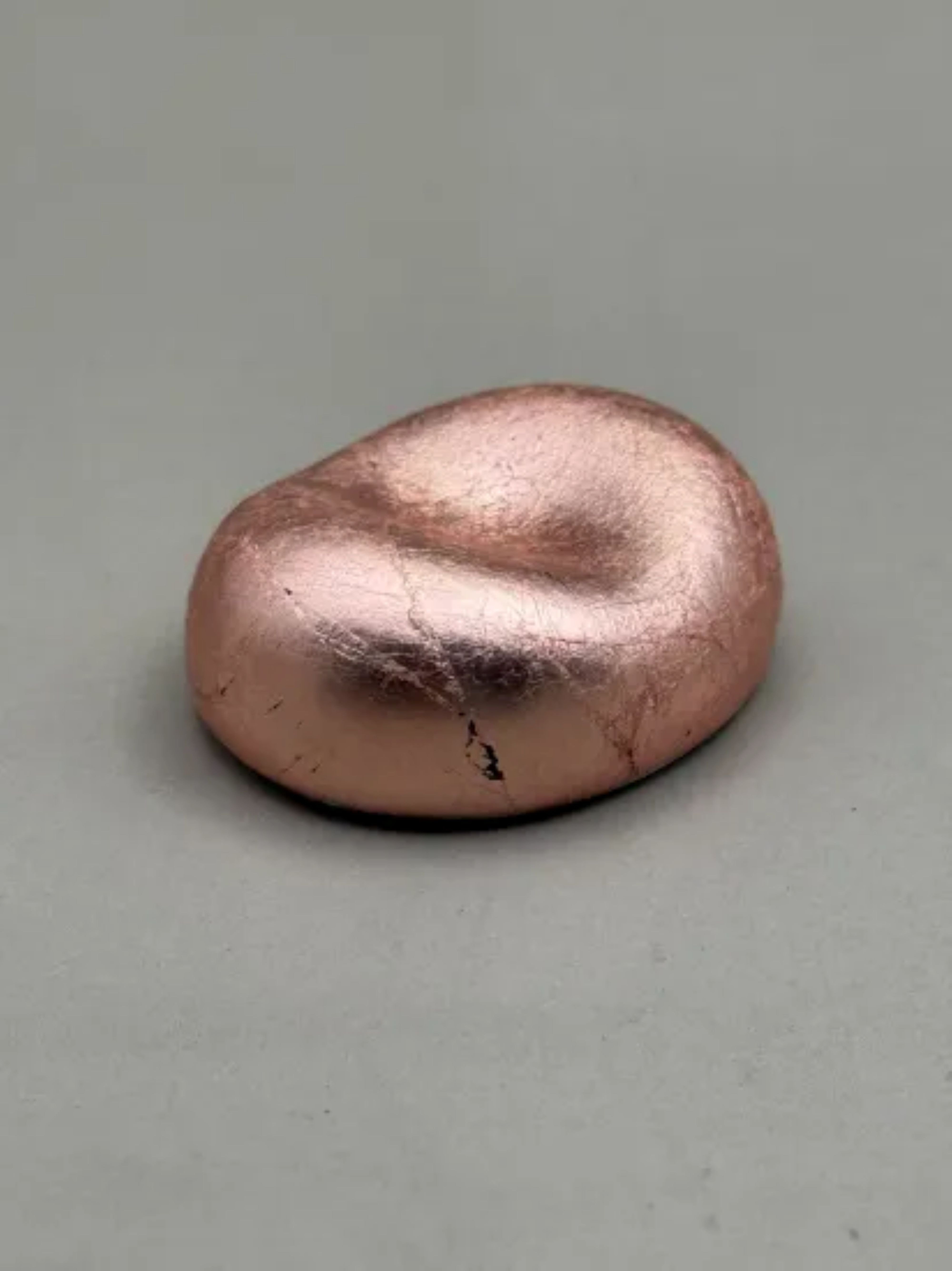 箸置き&nbsp;へこみ&nbsp;箔貼り銅［NF221］