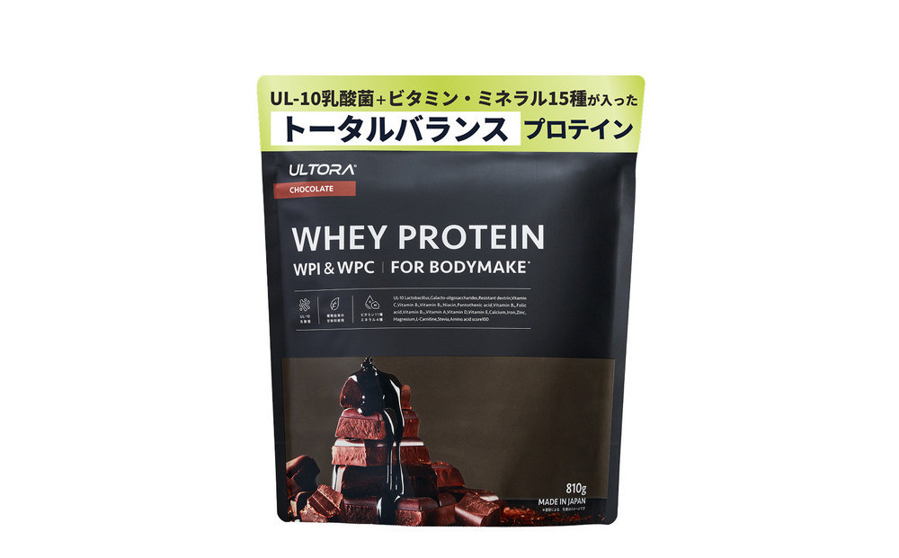 ULTORA&nbsp;ホエイダイエットプロテイン&nbsp;810g&nbsp;チョコレート風味（リニューアル）