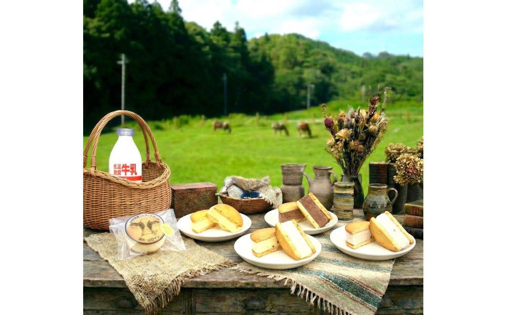 山田牧場ジェラートサンド&nbsp;6コ入り