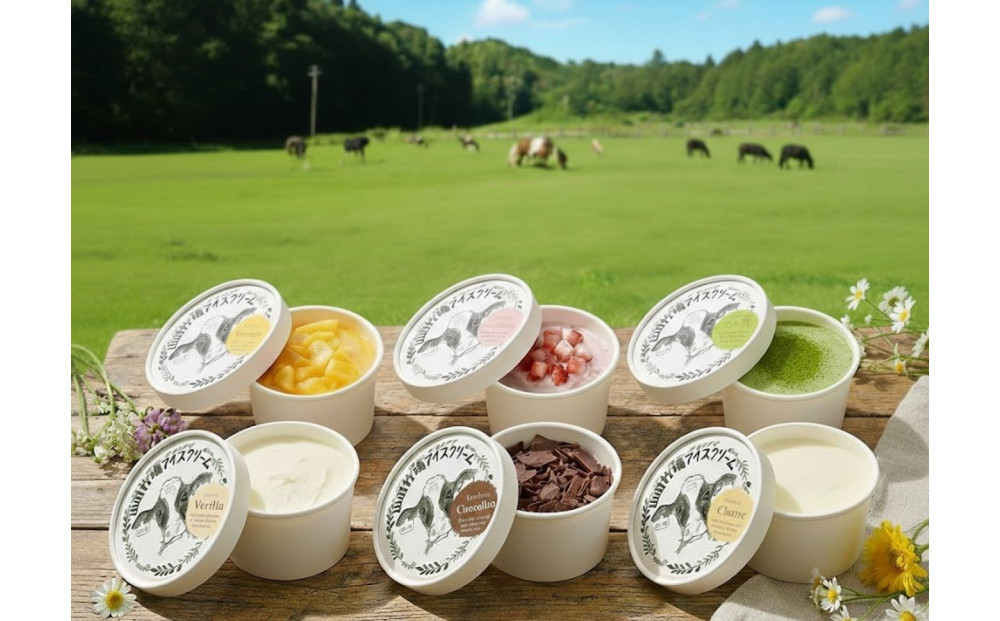 山田牧場&nbsp;アイスクリーム&nbsp;6コ入り