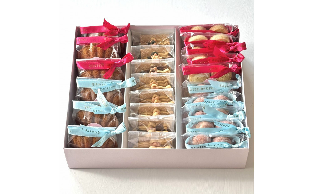 猫モチーフの焼菓子アソートL