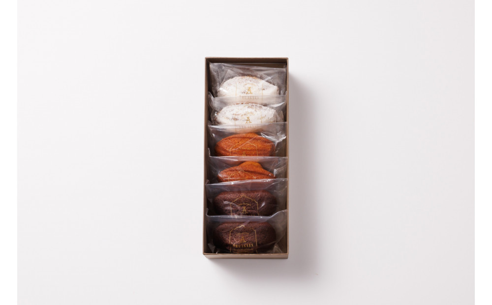 【バレンタイン・ホワイトデーギフト】フィナンシェ＆マドレーヌＳ（3種&nbsp;計6個）&nbsp;チョコ&nbsp;チョコレート&nbsp;ギフト&nbsp;プレゼント&nbsp;焼き菓子&nbsp;焼菓子