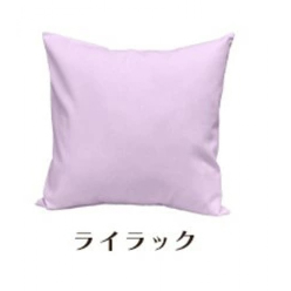 「染」2枚組クッションカバー&nbsp;60×60cmタイプ&nbsp;ライラック&nbsp;国産オックスフォード生地&nbsp;無地
