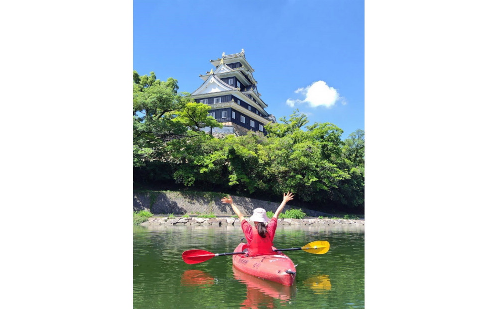 【岡山県】キャッスルビューカヌー【岡山城&nbsp;後楽園&nbsp;カヌーツアー&nbsp;カヌー&nbsp;ツアー&nbsp;体験&nbsp;旅&nbsp;旅行&nbsp;岡山県&nbsp;岡山市&nbsp;おすすめ&nbsp;人気&nbsp;カヌーパーク&nbsp;OKAYAMA】