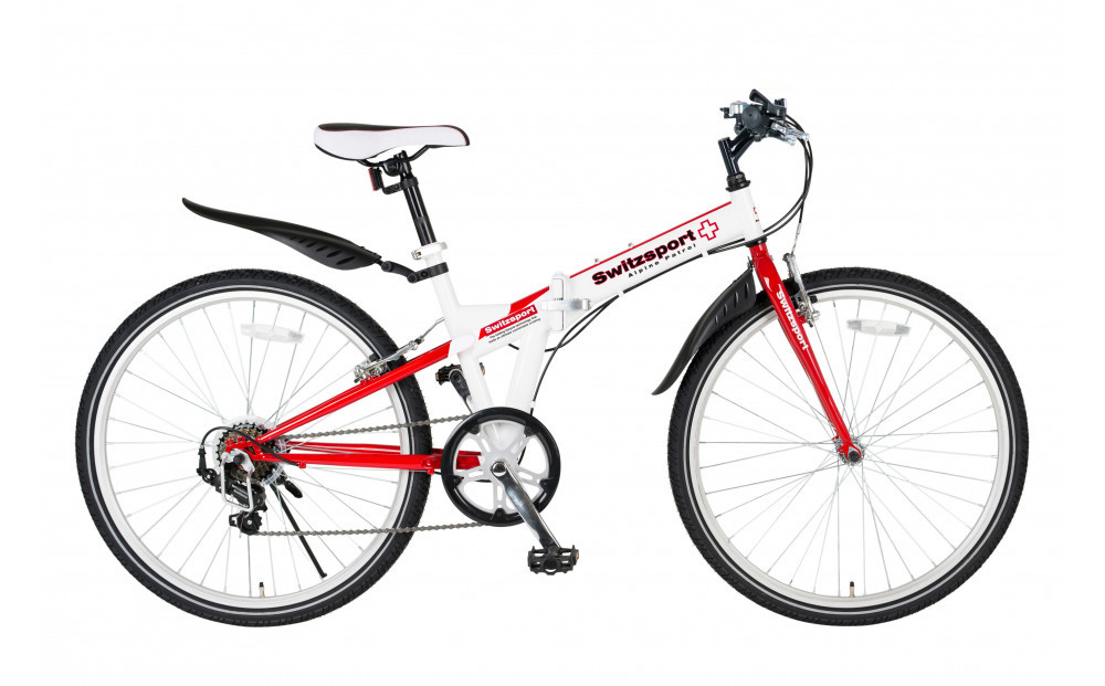 スウィツスポート&nbsp;クロスバイクタイプ折り畳み自転車&nbsp;SK26-7WR