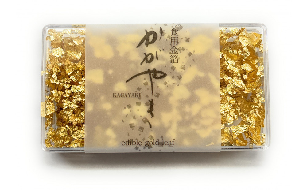 食用金箔 KAGAYAKI 0.075g | 金箔 食用 食用金箔 フレーク状 金箔