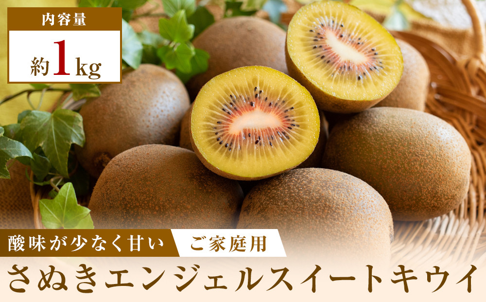 ご家庭用さぬきエンジェルスイートキウイ&nbsp;約1kg