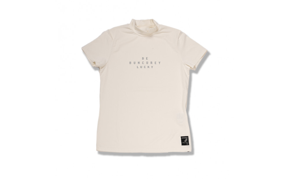 BUNCUREY　ゴルフウェア　半袖モックネック（BL23SS-02-508）オフ／サイズ1