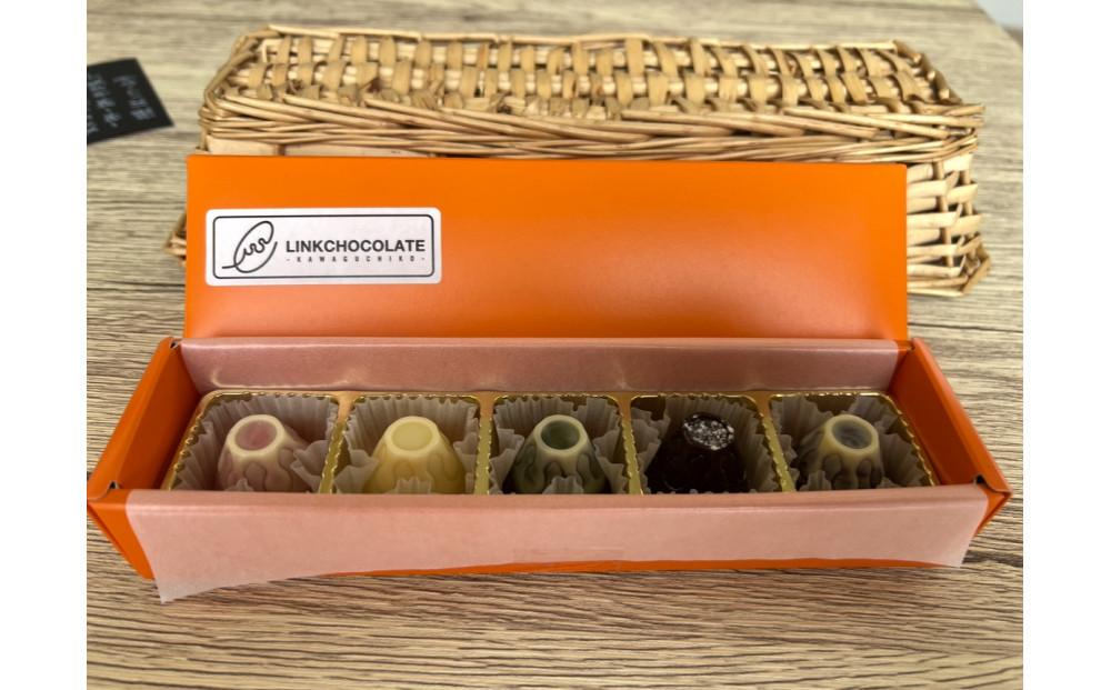 fujichocolate&nbsp;5種アソート　5個入り