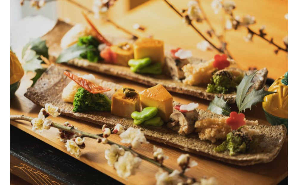 御料理古川　夜のお任せコースペアチケット　福岡市