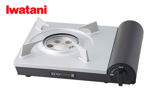 イワタニ　カセットフー　エコプレミアム　CB-EPR-III-B　ブラック　カセットこんろ　