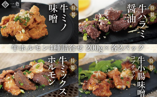 牛ホルモン4種詰合せ×2　