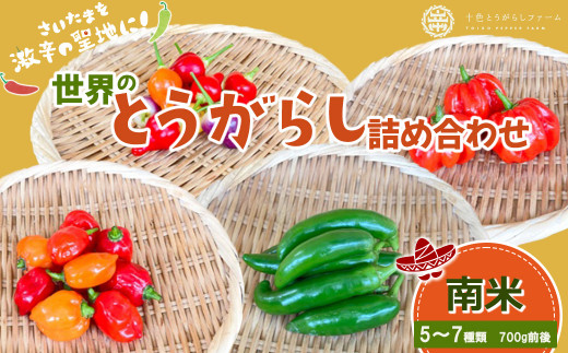 【十色とうがらしファーム】世界のとうがらし詰合せ＜南米＞