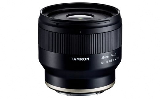 タムロン&nbsp;ミラーレス一眼カメラ用&nbsp;交換レンズ&nbsp;焦点距離35mm&nbsp;F2.8&nbsp;Di&nbsp;III&nbsp;OSD&nbsp;M1:2&nbsp;ソニーEマウント用&nbsp;&nbsp;広画角　近接撮影　小型　軽量　高画素　解像度　人気&nbsp;おすすめ&nbsp;F053SF　TAMRON&nbsp;【11100-0086】