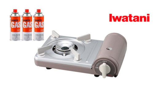 イワタニ&nbsp;カセットフー&nbsp;カセットフーミニ&nbsp;モカ+カセットガス3P　