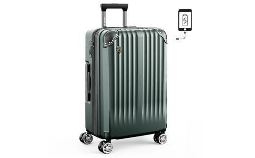 NEWTRIP0201p　スーツケース　ミッドナイトグリーン　Lサイズ　