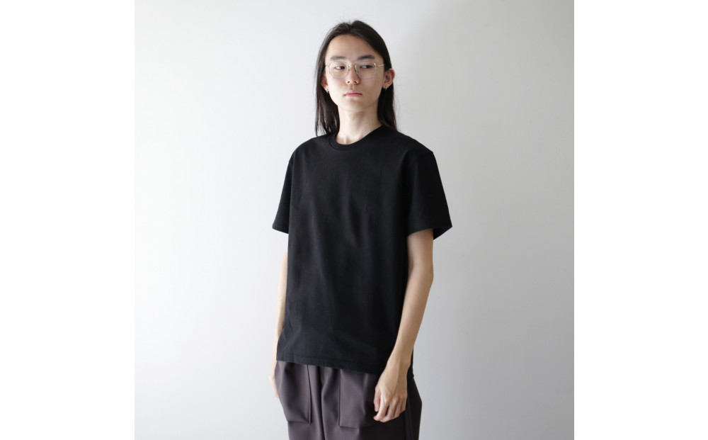 擦り切れても着続けたくなるDAILY&nbsp;TEE　サイズ1（S）【ブラック】