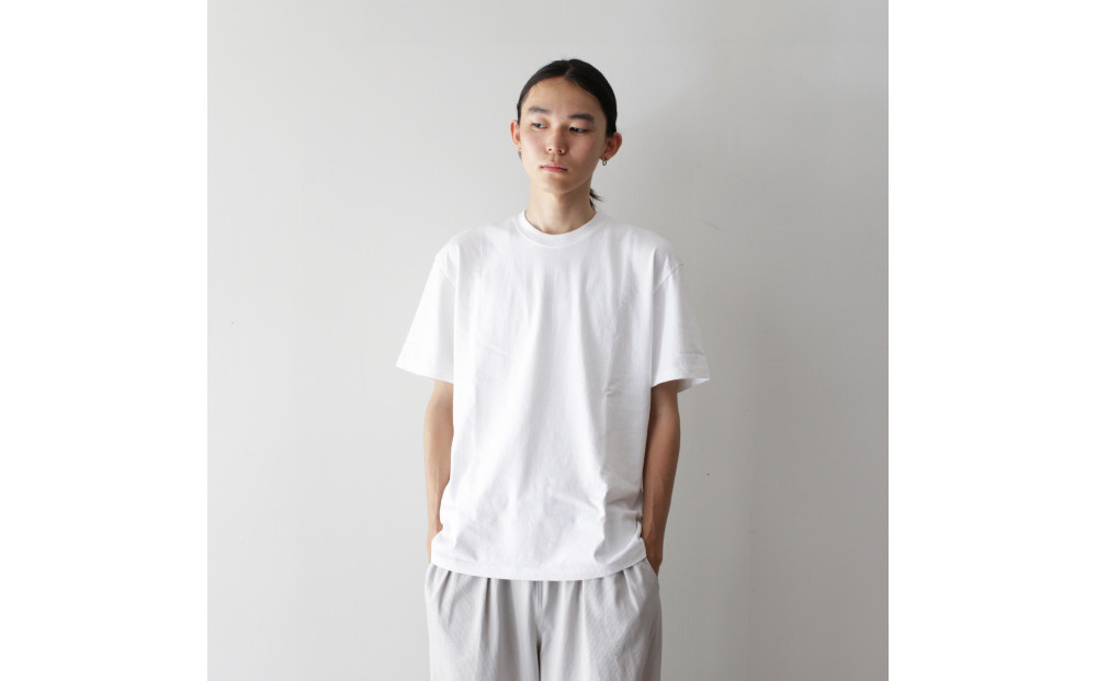 擦り切れても着続けたくなるDAILY&nbsp;TEE　サイズ3（L）【ホワイト】
