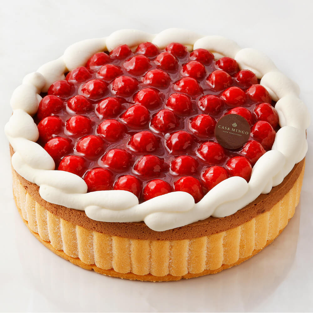 最高級洋菓子&nbsp;ヴァルトベーレ木苺チョコレートケーキ15cm