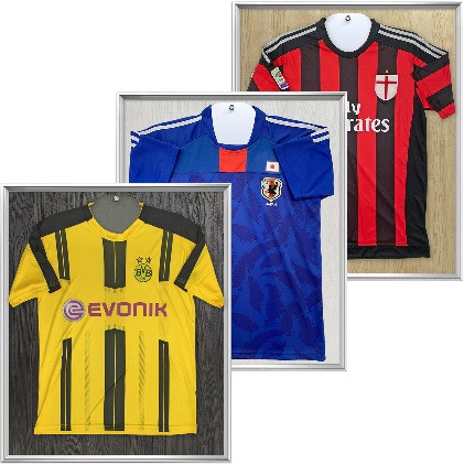 インテリア&nbsp;ユニフォーム額&nbsp;GT05&nbsp;裏板白木目&nbsp;額縁&nbsp;ユニフォーム&nbsp;展示&nbsp;スポーツ&nbsp;雑貨