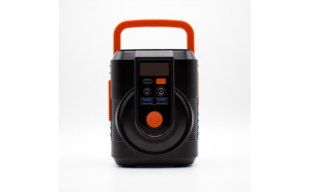 〈Solpa〉&nbsp;ポータブル電源・ソーラーパネルセット（ブラック）