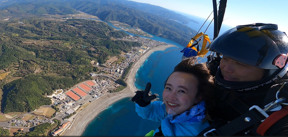 和歌山県南紀白浜&nbsp;体験スカイダイビング&nbsp;※注意事項を必ずご確認のうえ、お申し込みください※