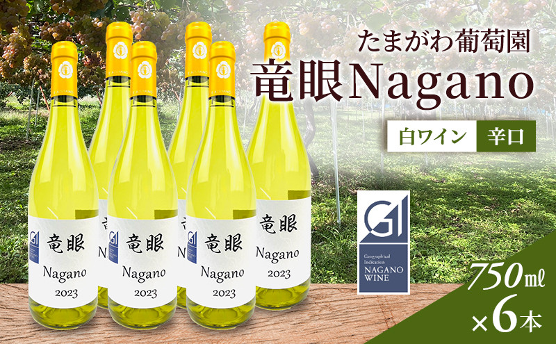 ワイン　竜眼Nagano　【GI長野】認定　750ｍｌ×6本