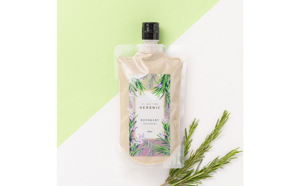 【西宮市】HERBNIC&nbsp;トリートメント（ローズマリーの香り）&nbsp;300g