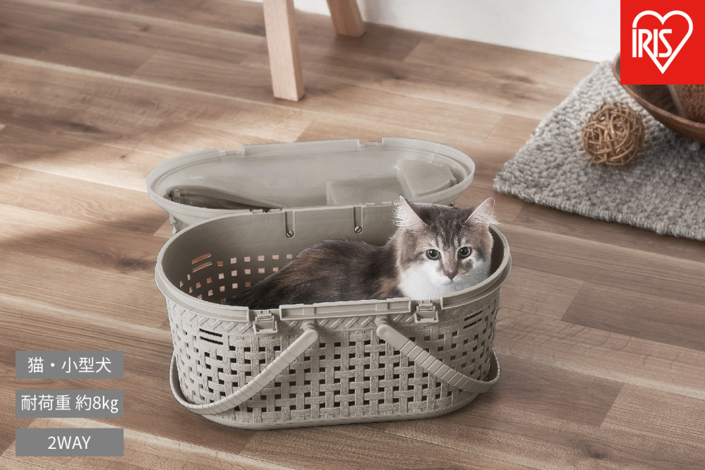 メッシュペットキャリー&nbsp;MPC-450&nbsp;ライトグレー