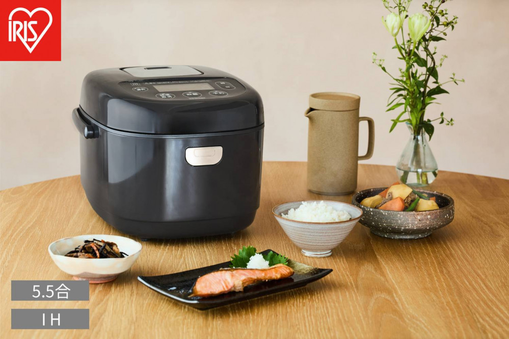 IHジャー炊飯器&nbsp;5.5合&nbsp;RC-IKB50-B&nbsp;ブラック
