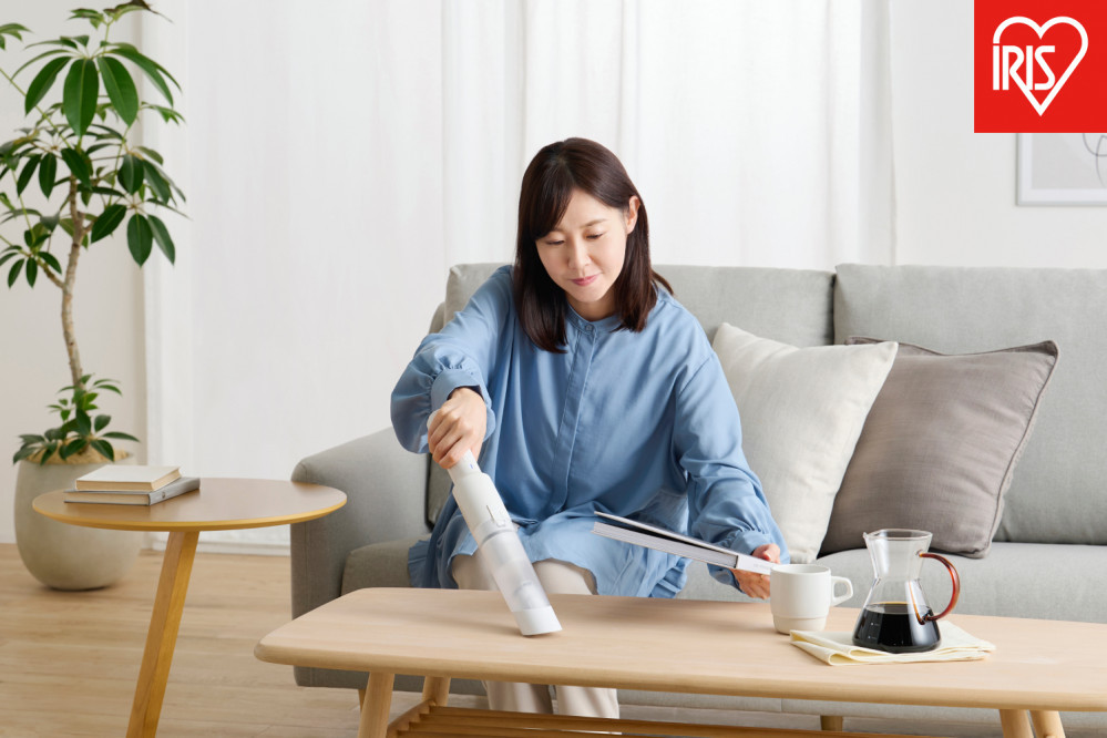 充電式ハンディクリーナー&nbsp;HCD-23-W&nbsp;ホワイト&nbsp;掃除機&nbsp;ハンディクリーナー&nbsp;小型&nbsp;コードレス&nbsp;車&nbsp;強力&nbsp;パワフル吸引&nbsp;軽量&nbsp;スリム&nbsp;コンパクト&nbsp;充電式