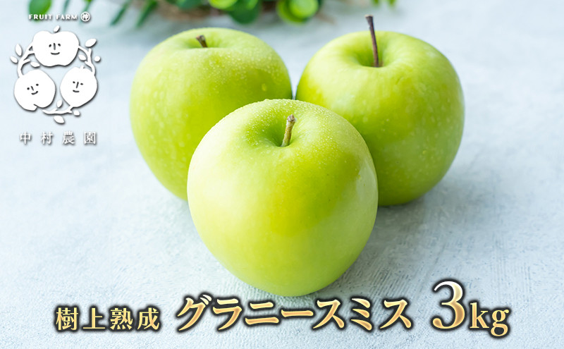 【10月下旬発送&nbsp;先行予約】樹上熟成　グラニースミス&nbsp;3kg